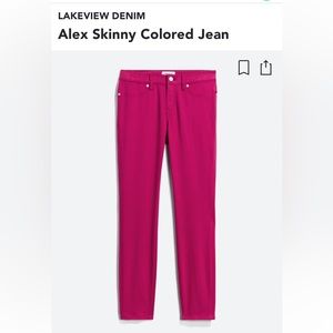 EUC Size 30 Lakeview denim skinny jeans